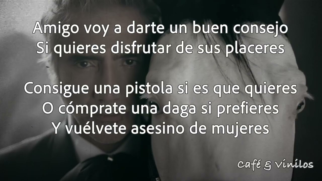 Alejandro Fernández - Mátalas (Letra)