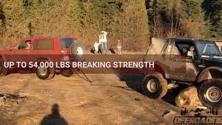 Offroading Gear Recovery Rope