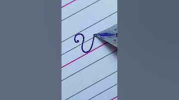 How to write in cursive Capital letter Y | Cursive Writing A to Z | Cursive handwriting practice