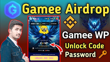 Gamee WP Airdrop Free Mining | Gamee WP Unlock Code Password | Gamee Free Mining Claim