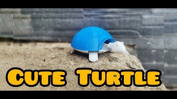 Cute looking  squishy Turtle | 3D printed Turtle