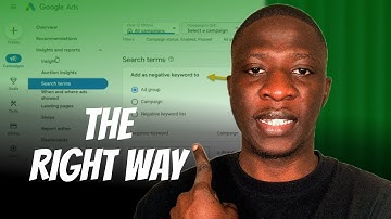 The BEST Way To Find & Add Negative Keywords in Google Ads (2025 Guide)