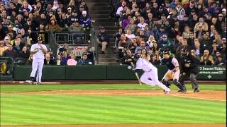 2013/04/09 Gutierrez's safety squeeze
