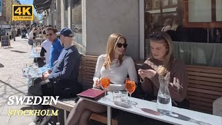 Stockholm - Södermalm - Swedish Spring - Walking Tour -4K