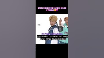 BTS gave us Spoilers for SQUID GAME S2 A Thread🔥🤣#shorts #squidgame2 #squidgame #bts