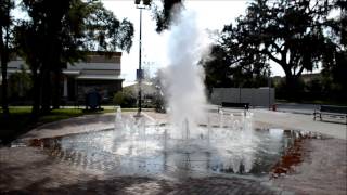 Shady Park Splash Pad in Hannibal Square in Winter Park Florida