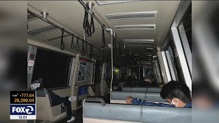BART passengers stuck on stalled train in Transbay Tube for hours