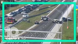 FHP: Trooper 'seriously injured' after driver crashes into state trooper's SUV near Skyway 10K