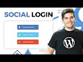 How To Add Social Login To Wordpress (Its Free)