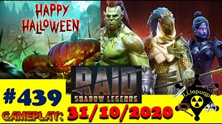 #439. HALLOWEEN. Элегиус из Частиц. Слияние. | RAID: Shadow Legends | 31/10/2020