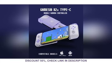 GameSir X2s Mobile Phone Gamepad Game Controller for Cloud Gaming Xbox Game Pass STADIA xCloud, Hall