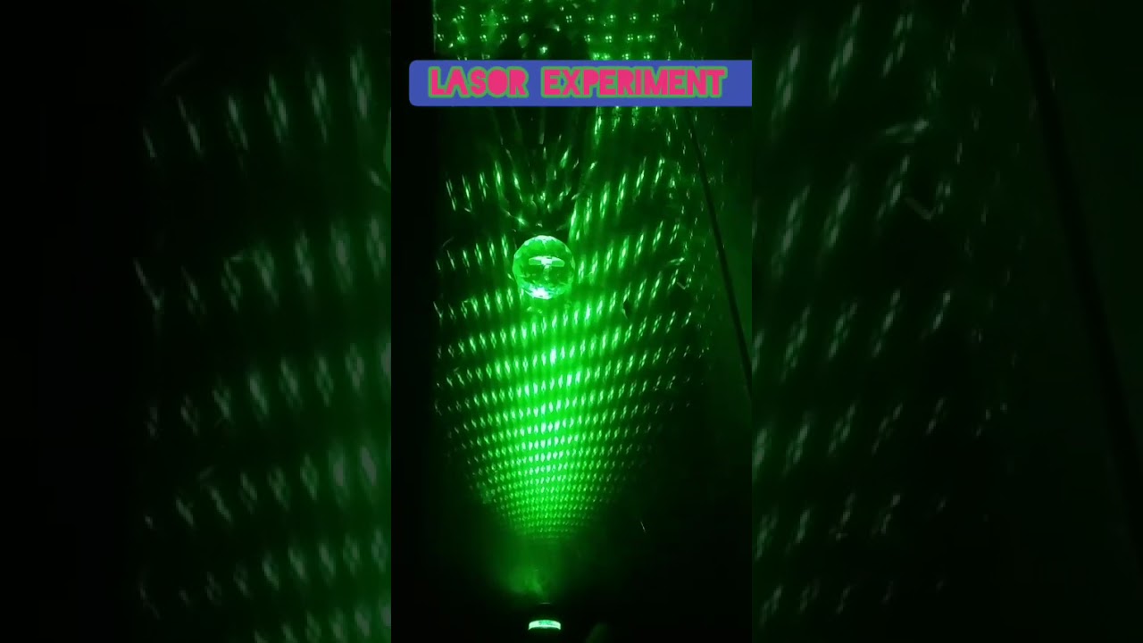 glass Ball experiment/refraction through glass Ball/physics 