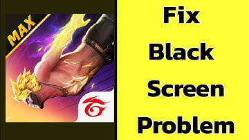 How to Fix Free Fire Max App Black Screen Error Problem solve on Android