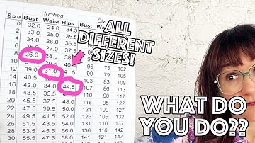 Grade ANY Sewing Pattern Between Sizes To Fit You Perfectly!