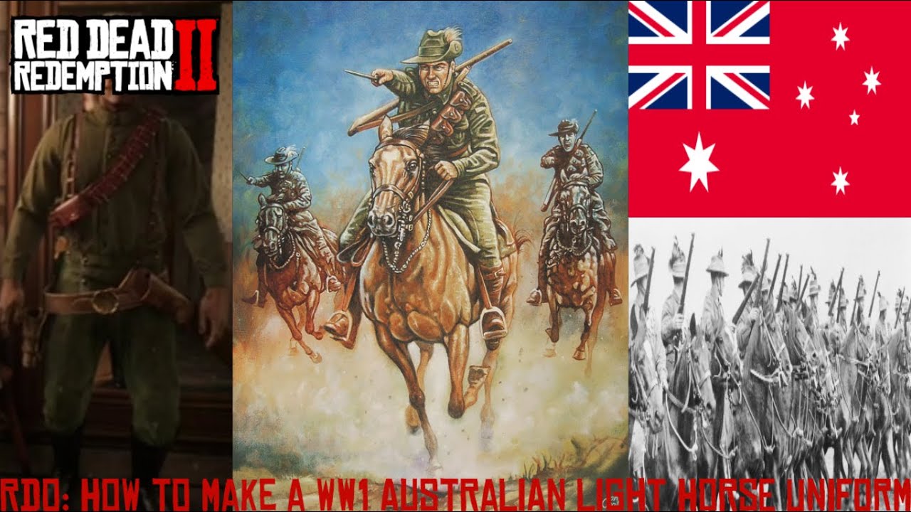RDO How to Make a WW1 Australian Light Horse Uniform YouTube