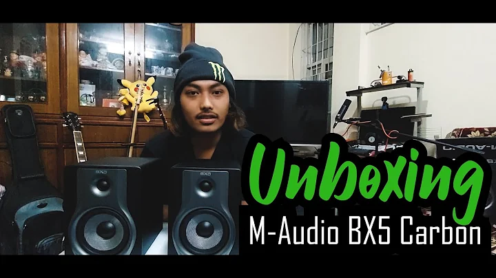 Unboxing My First Studio Monitors || M-Audio BX 5 Carbon || 2021