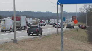 Chase from Indiana ends on I-65 in Bullitt County