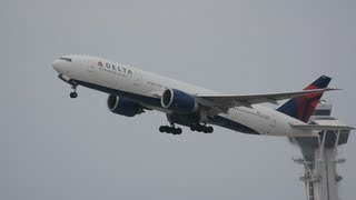 Delta Airlines Boeing 777-200/LR [N705DN] Departing LAX