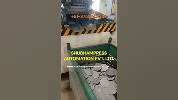 COIL CRADLE WITH HOLD DOWN ARM AND SERVO ROLL FEEDER - MFG BY SHUBHAMPRESS AUTOMATION PVT. LTD.