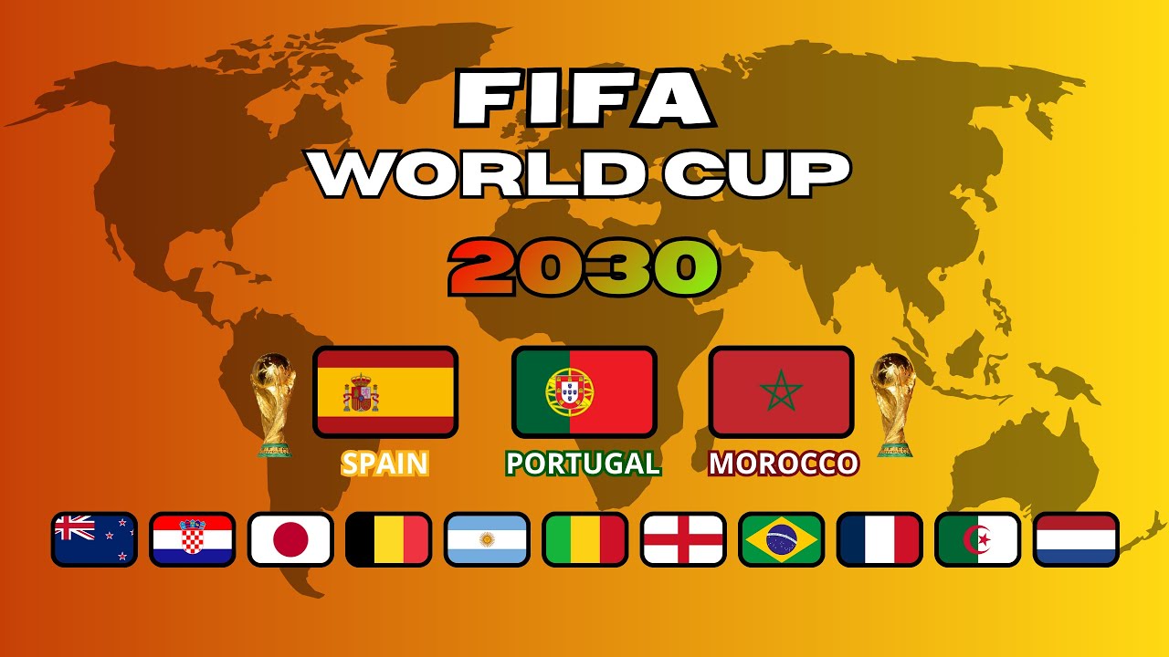 FIFA WORLD CUP 2030 | 🇪🇸 🇵🇹 🇲🇦 | Full Tournament Simulation