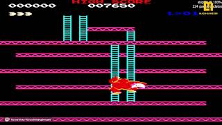 Retro Arcade Gaming - Donkey Kong - HB Mame