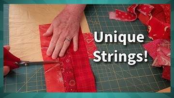 A Creative, (New?), String Quilt (with extra samples)