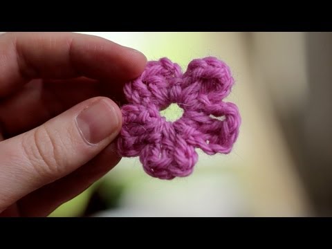 How to crochet a flower