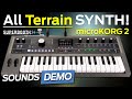 Microkorg 2 sounds demo no talking all terrain synth 