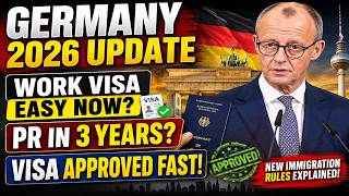 Germany Immigration 2026 Update: Big New Rules for Work, Study &amp; PR You MUST Know 🇩🇪