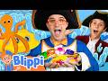 Blippi Goes on a Boat Treasure Hunt! ⛵