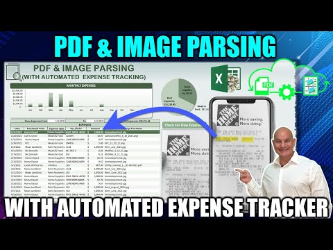 Vollautomatischer Ausgabentracker mit PDF- und Bildparsing und OCR in Excel
