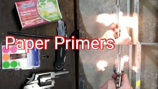 From Scratch Ammo Part 1: Paper primers