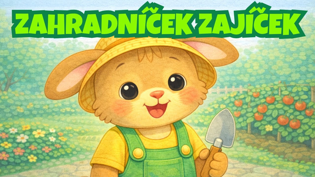 🐰ZAHRADNÍČEK ZAJÍČEK - veselá písnička pro děti | Poznáváme svět