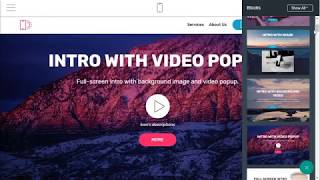 Mobirise Web Page Software v4.3 | How to use Link Options