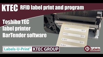 RFID LABELS print, program and verifty- Labels-U-Print ® - KTEC GROUP UK