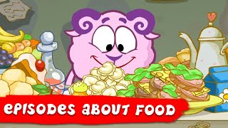 KikoRiki 2D | Best episodes about Food | Cartoon for Kids