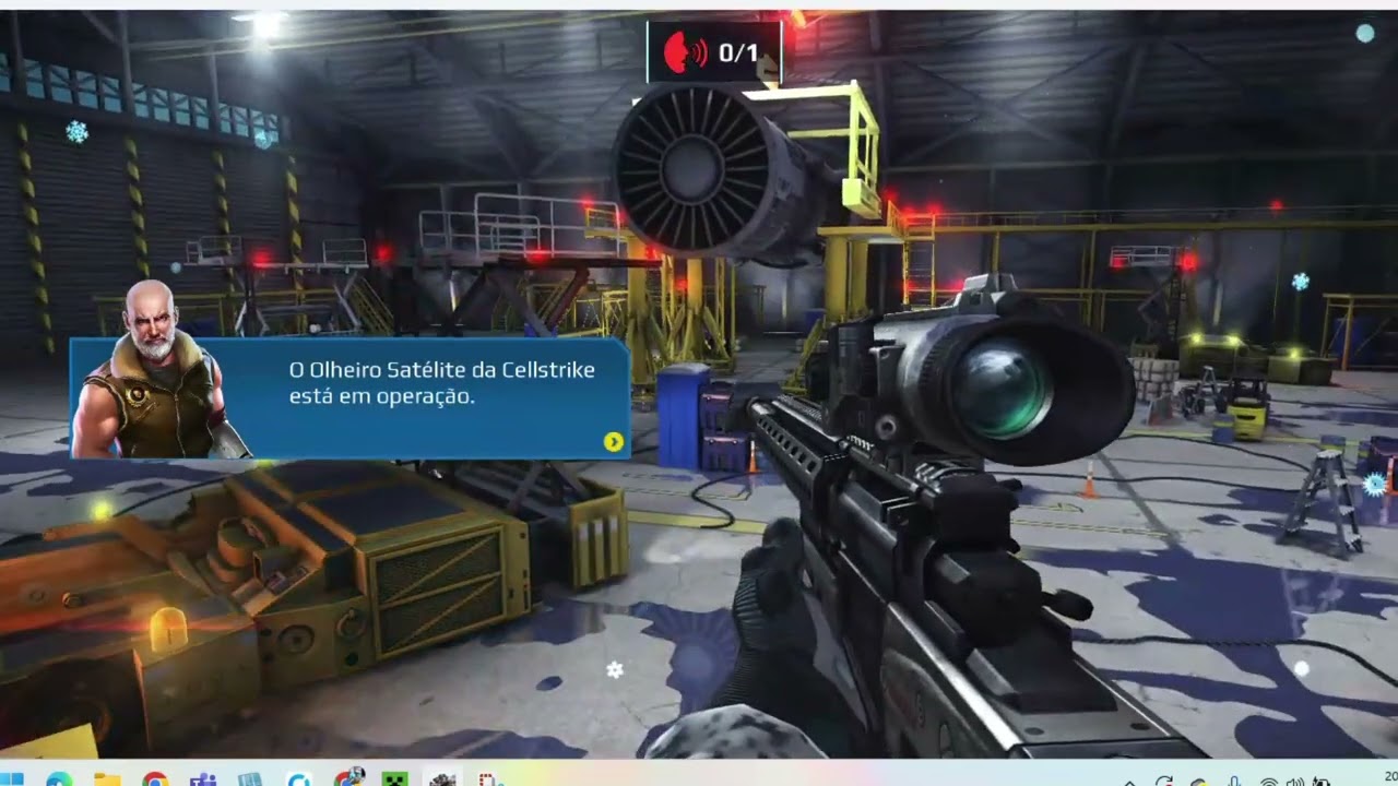 jogando fúria sniper pela primeira vez