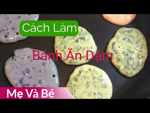 Video Cách Làm Bánh Rau Củ Cho Bé Ăn Dặm - youtube