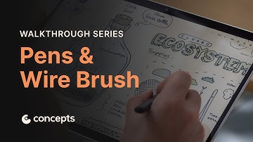 Walkthrough Series: Pens & Wire Brush