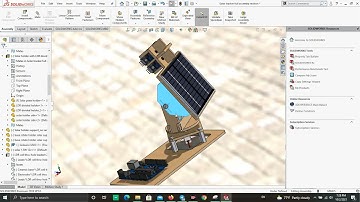 Smart Solar Tracking with arduino Solidworks2018