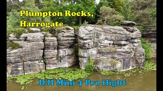 Drone flight around Plumpton Rocks, Harrogate #drone #fly #harrogate