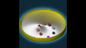 Circle Rolling Illusion - Blender Animation #shorts