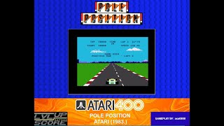 # ATARI 8-BIT # POLE POSITION (ATARI , 1983.) # LAPS : 2 # 20.000 PTS. #