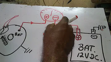 Como ligar voltímetro e amperímetro no carro?