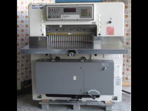 中古]コンピューター式断裁機 NC-64HFDXT ”油圧式,菊全判対応