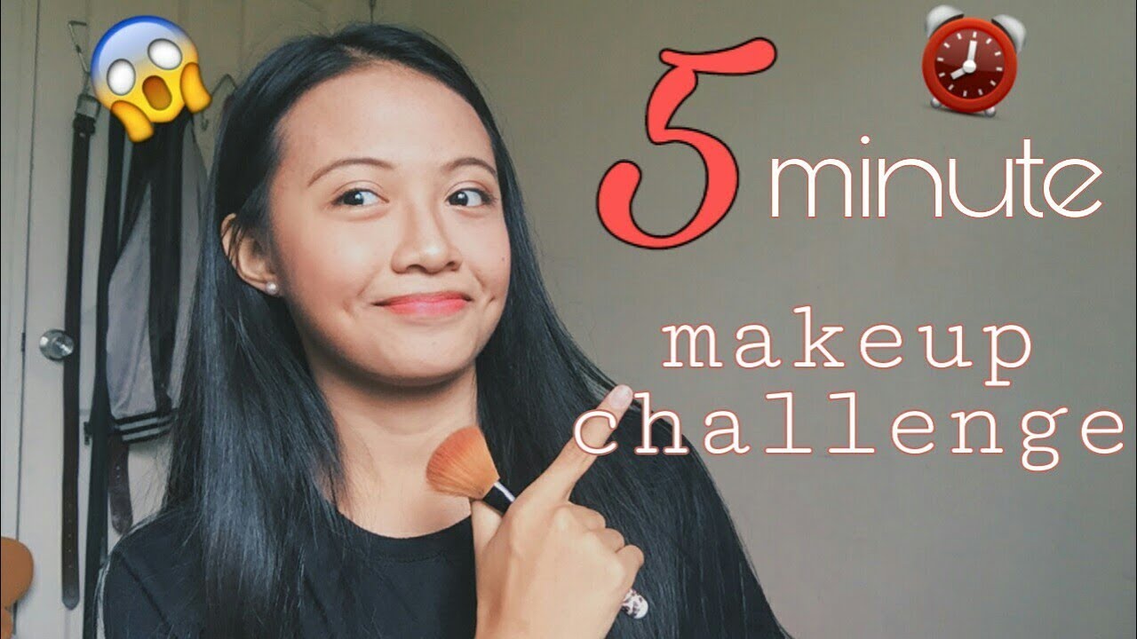 5 minute makeup challenge! /Philippines/
