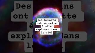 Des humains ont vu cette étoile exploser dans le ciel