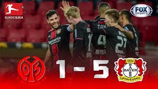 Mainz 05  Bayer 04 Leverkusen [15] | GOLES | Jornada 21 | Bundesliga