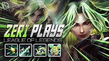 ZERI MONTAGE - ZERI PLAYS | Ez LoL Plays [60 FPS]