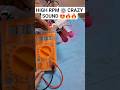 180 DC Motor Speed Test with Propeller 🚀🔥 | Insane Sound at Full Throttle !!